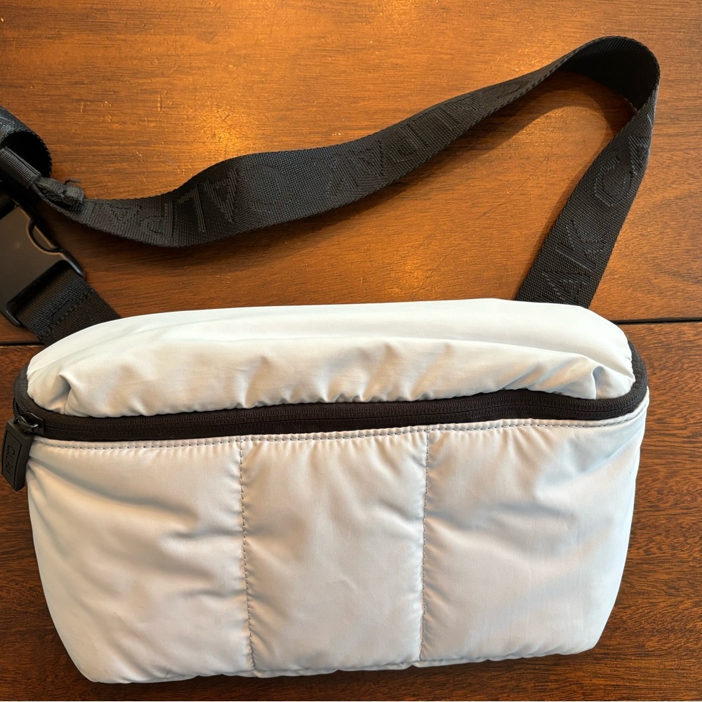 CALPAK Baby Blue Quilted Crossbody Bag